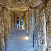 Inside Dolmen de Viera (between 5,000 and 5,500 years old)